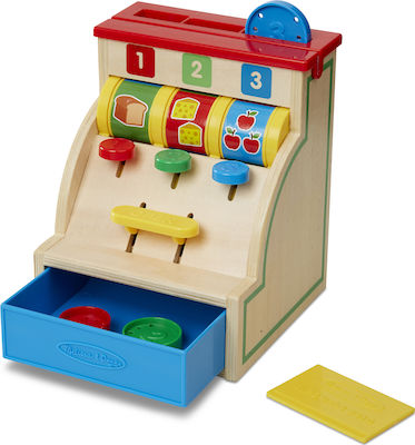 Melissa & Doug Kids Cash Register Ταμειακή Μηχανή made of Wood