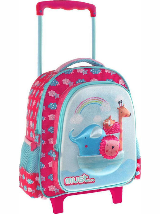 Must Κιβωτός του Νώε School Bag Trolley Kindergarten Multicolored