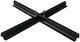 Nesling Nesling Stand de umbrelă din Metal în Culoare Negru 100x100x6cm