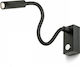 Rendl Light Studio Aim Einzel LED Warmes Weiß Spot in Schwarz Farbe