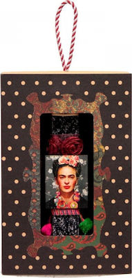 Easter Candle Flat Scented, Handmade and with Box Flat with Frida Kahlo Magnet 20cm 26.5pcs