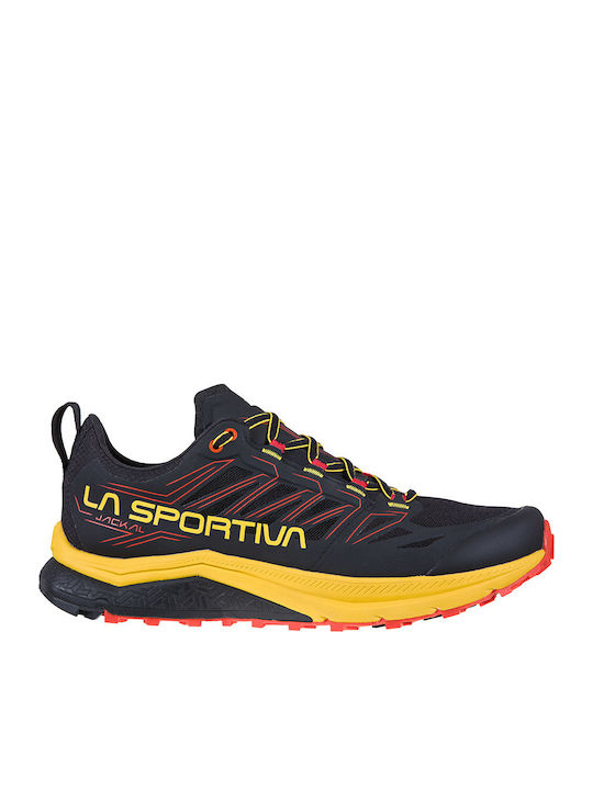 La Sportiva Jackal Ανδρικά Αθλητικά Παπούτσια Trail Running Μαύρα