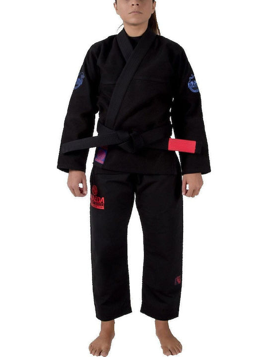 Maeda Beast Series Panther Gi Femei Uniforme Jiu Jitsu Negru