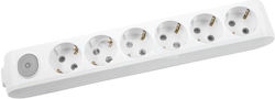 Panasonic Power Strip 6 Positions with Switch