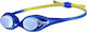 Arena Spider Swimming Goggles Kids with Anti-Fog Lenses Blue