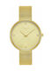 Vogue Jet Set Watch with Gold Metal Bracelet