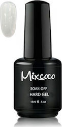 Mixcoco Soak-Off Hard 02 Lăptos Alb 15ml