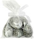 Espiel Easter Egg Paper Gray 7x4.5x4.5cm Set of 5 Pieces