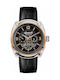 Ingersoll The Michigan Watch Chronograph Automatic with Black Leather Strap