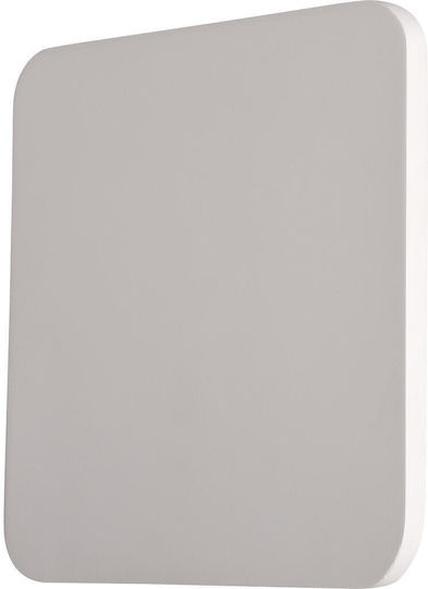 Geyer Modern Lamp Wall with Integrated LED and Warm White Light 30x30cm