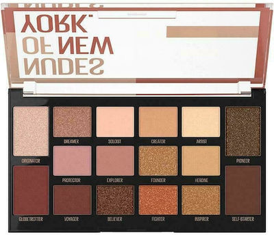 Maybelline Nudes of New York Παλέτα με Σκιές Ματιών σε Στερεή Μορφή Πολύχρωμη 18gr