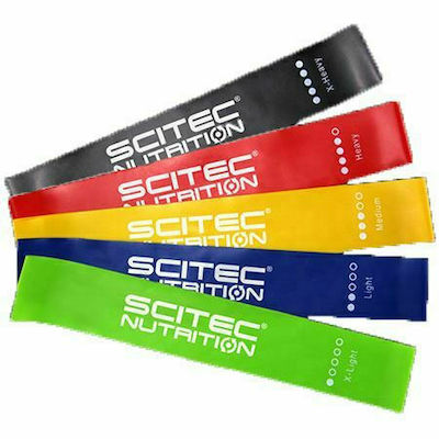 Scitec Nutrition Loop Resistance Bands Set 5pcs Multicolour