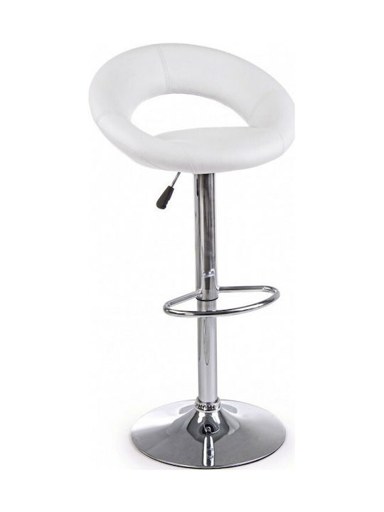 Stool Bar Cheyenne White 49x52x100cm