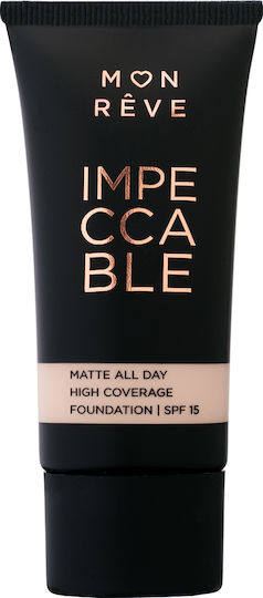 Mon Reve Impeccable Foundation SPF15 3 30ml