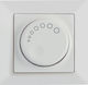 Mutlusan Candela Χωνευτός Διακόπτης Dimmer με Π...
