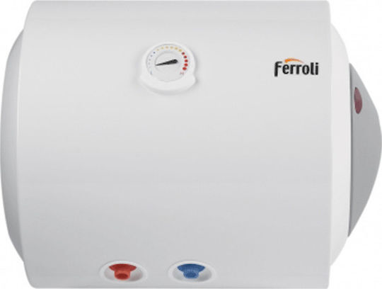 Ferroli Titano Θερμοσίφωνας 50lt Glass Οριζόντιος 4kW