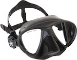 Abysstar Silicone Diving Mask See-More Black 63124