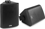 Power Dynamics On-wall Speakers BC65V 100VS524 (Pair) 21.6x18x28.8cm in Black Color