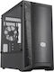 CoolerMaster MasterBox MB311L Gaming Mini Tower Computer Case with Window Panel Black