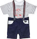 Alouette Kids Set with Shorts Summer 2pcs White