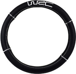 WRC Κάλυμμα Τιμονιού Αυτοκινήτου με Διάμετρο 35-38εκ. Συνθετικό Μαύρο
