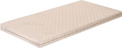 Greco Strom Crib Mattress Ερατώ VRE.ERA.COT.000 with Coconut Fiber & Latex 65x140x11cm