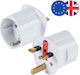 BigBuy H1000121 Greek to English Plug Adapter