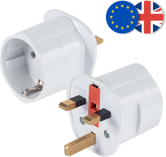 BigBuy H1000121 Greek to English Plug Adapter