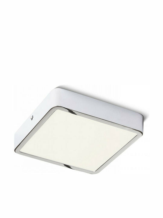 Rendl Light Studio Hue SQ 17 Ceiling Platz Draußen LED Panel 18W mit Warmes Weiß Licht 3000K