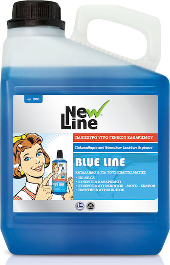 New Line Blue Line Allzweckreiniger Flüssig Allgemeine Verwendung 3lt