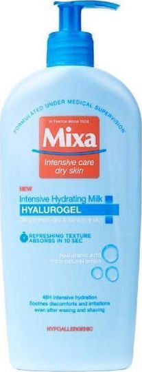 Mixa Hyalurogel Moisturizing Body Lotion for Dry and Sensitive Skin 400ml