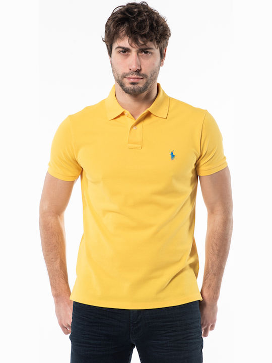 Polo Short Sleeve Blouse Yellow