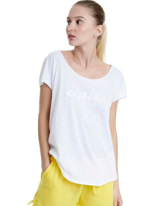 BodyTalk 1201-900828 Γυναικείο Αθλητικό T-shirt Λευκό