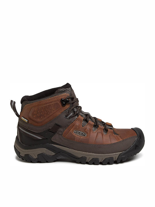 Keen Targhee III Mid Herren Wanderschuhe Braun
