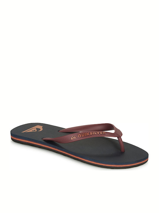 Molokai Men's Flip Flops Burgundy