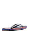 Hawi Watercolor Men's Flip Flops Blue