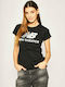 New Balance Damen Sport T-Shirt Schwarz