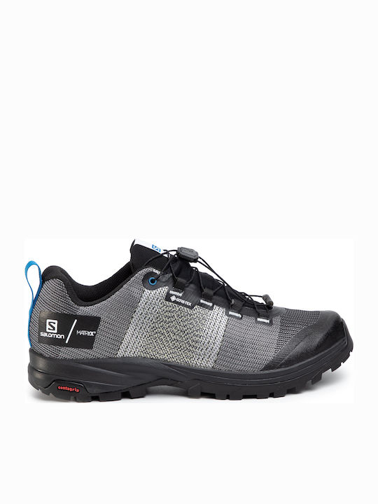 Salomon Out GTX Pro Bărbați Pantofi de Drumeție Impermeabil cu Membrană Gore-Tex Gri