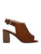Sandalen Tabac Braun