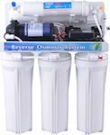 QWaterFilters Σύστημα Αντίστροφης Όσμωσης 5 Σταδίων RO-5 με Αντλία