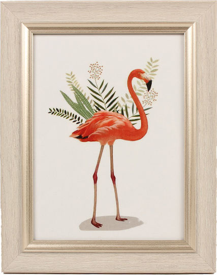 Keskor Plastic Photo Frame with Beige Frame