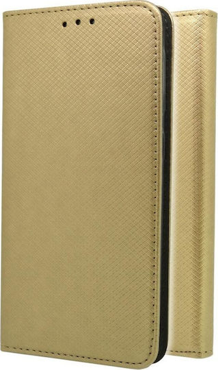 Magnetic Glam Book Δερματίνης Χρυσό (Xiaomi Mi Note 10 / Mi Note 10 Pro)