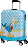 American Tourister Wavebreaker Disney Kinder Kabinenkoffer Hart Hellblau mit 4 Räder Höhe 55cm