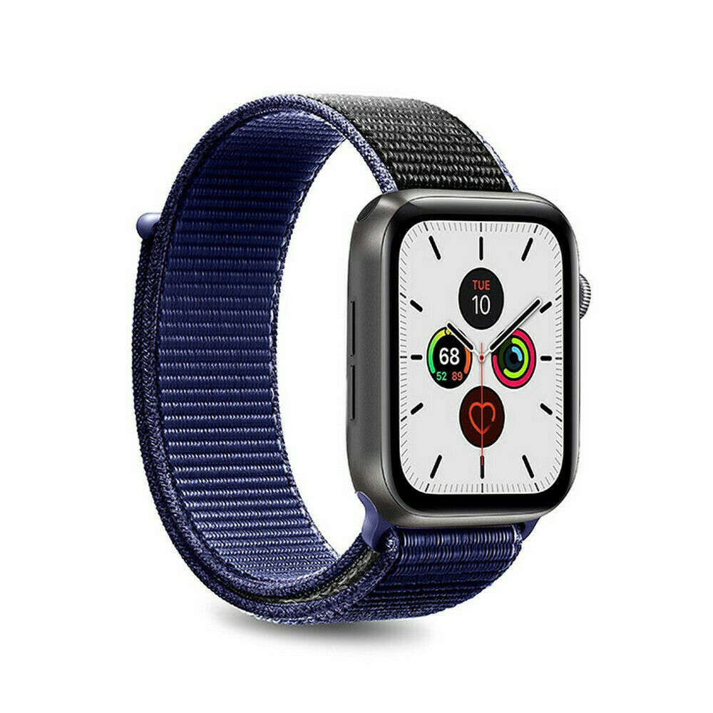 Puro Sport Band Λουράκι Υφασμάτινο Μπλε (Apple Watch 42/44/45mm