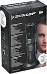 Dunlop Επαγγελματική Επαναφορτιζόμενη Κουρευτική Μηχανή Ασημί 06464