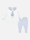 Mayoral Kids Set with Pants Winter 2pcs White