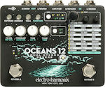 Electro-Harmonix Oceans 12 Pedals Effect Reverb Electric Guitar and Electric Bass