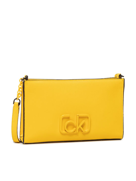 Calvin Klein Ck Signature Ew Crossbody K60K606504 ZA2 Yellow Skroutz.gr