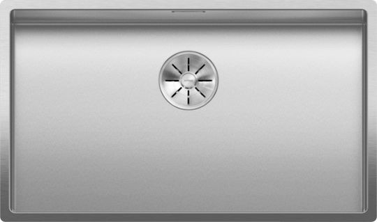 Blanco Claron 700-U Durinox 523387 Unterbau Spüle Inox Satiniert B74xT44cm Silber