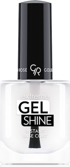 Golden Rose Extreme Gel Shine Instant Base Coat για Απλά Βερνίκια 10.2ml
